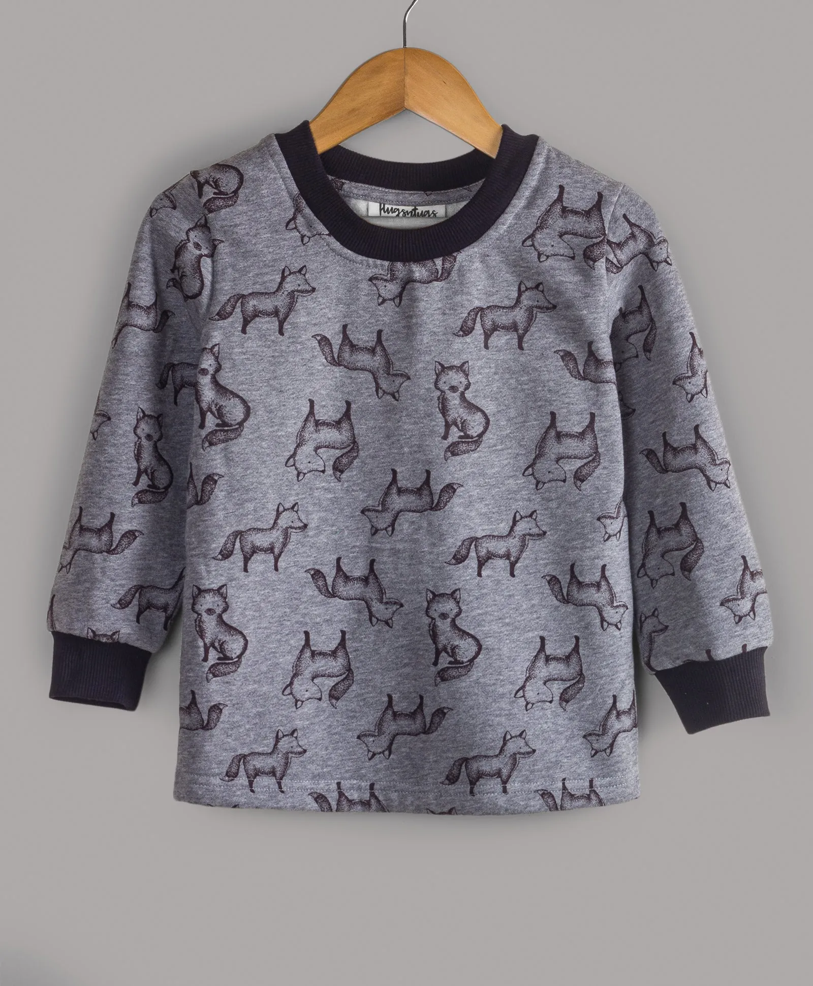 ALL OVER FOX PRINT TRACKSUIT