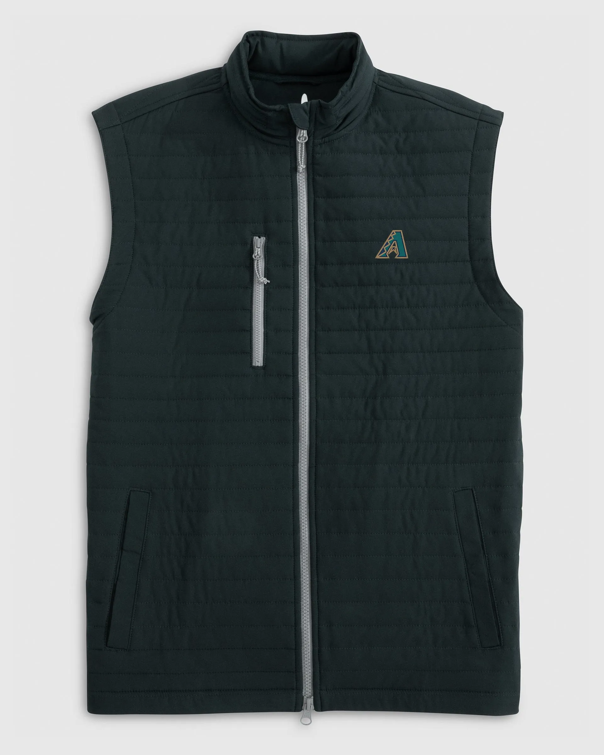 Arizona Diamondbacks Crosswind Quilted Performance Vest - Cooperstown Logo