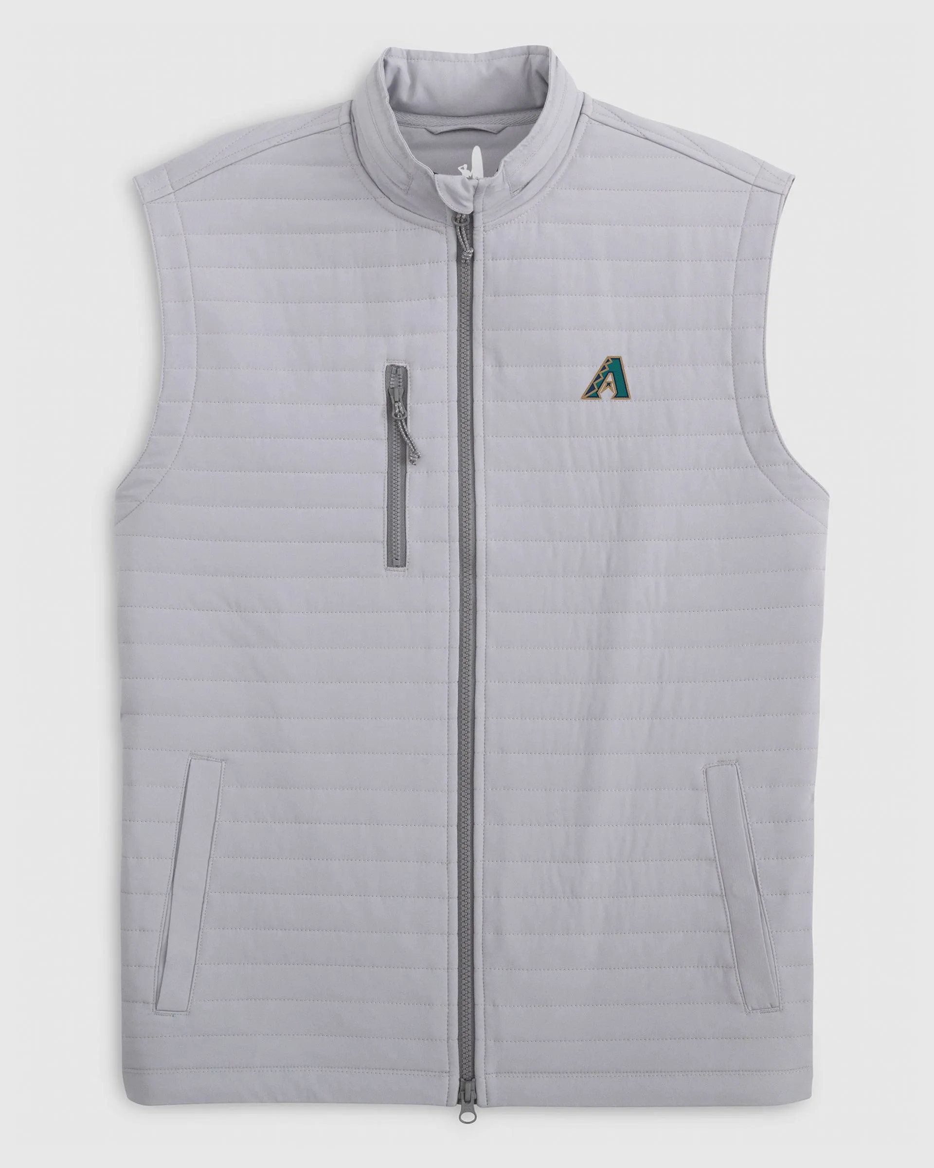 Arizona Diamondbacks Crosswind Quilted Performance Vest - Cooperstown Logo