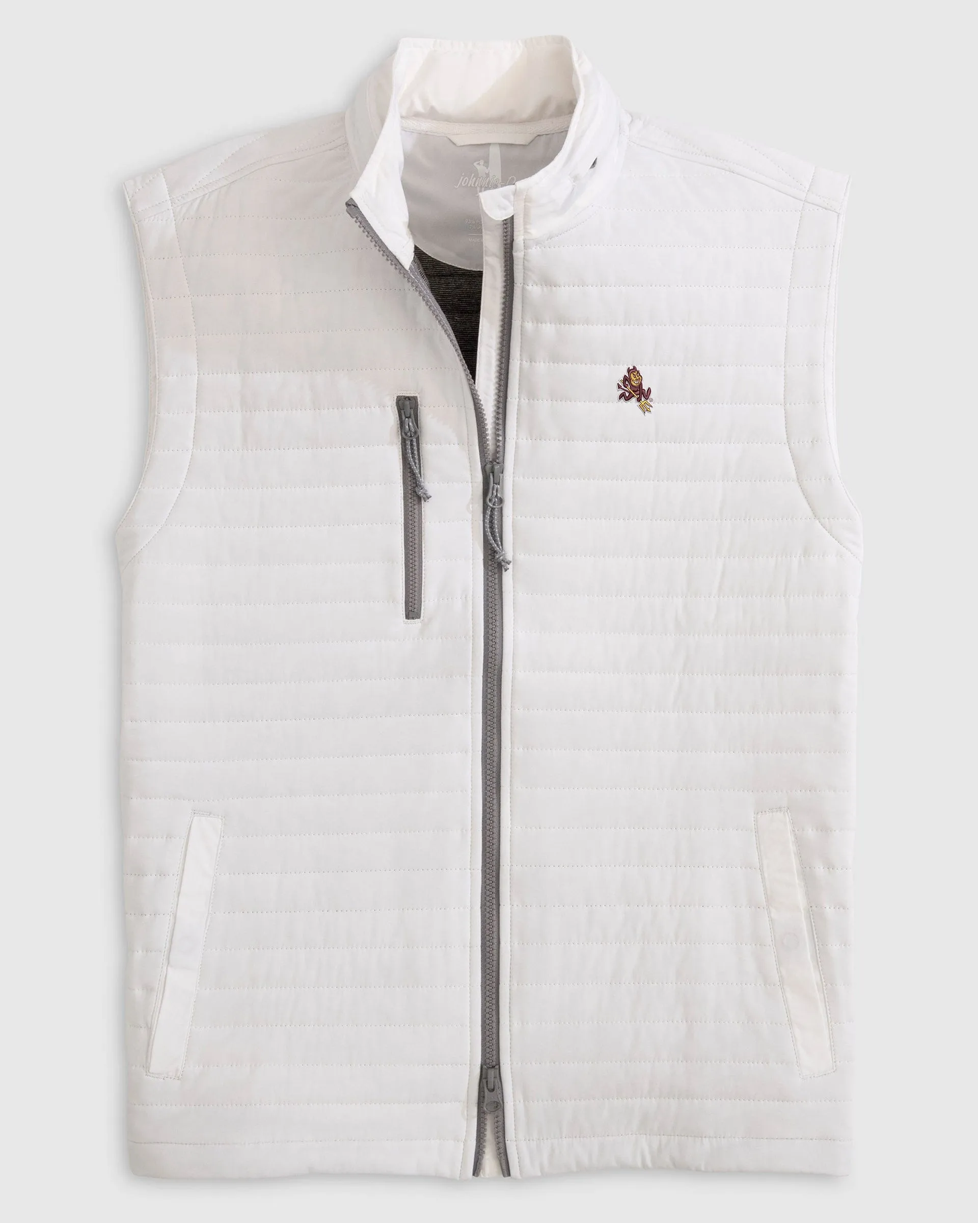 Arizona State Crosswind Quilted Performance Vest - Sparky Logo