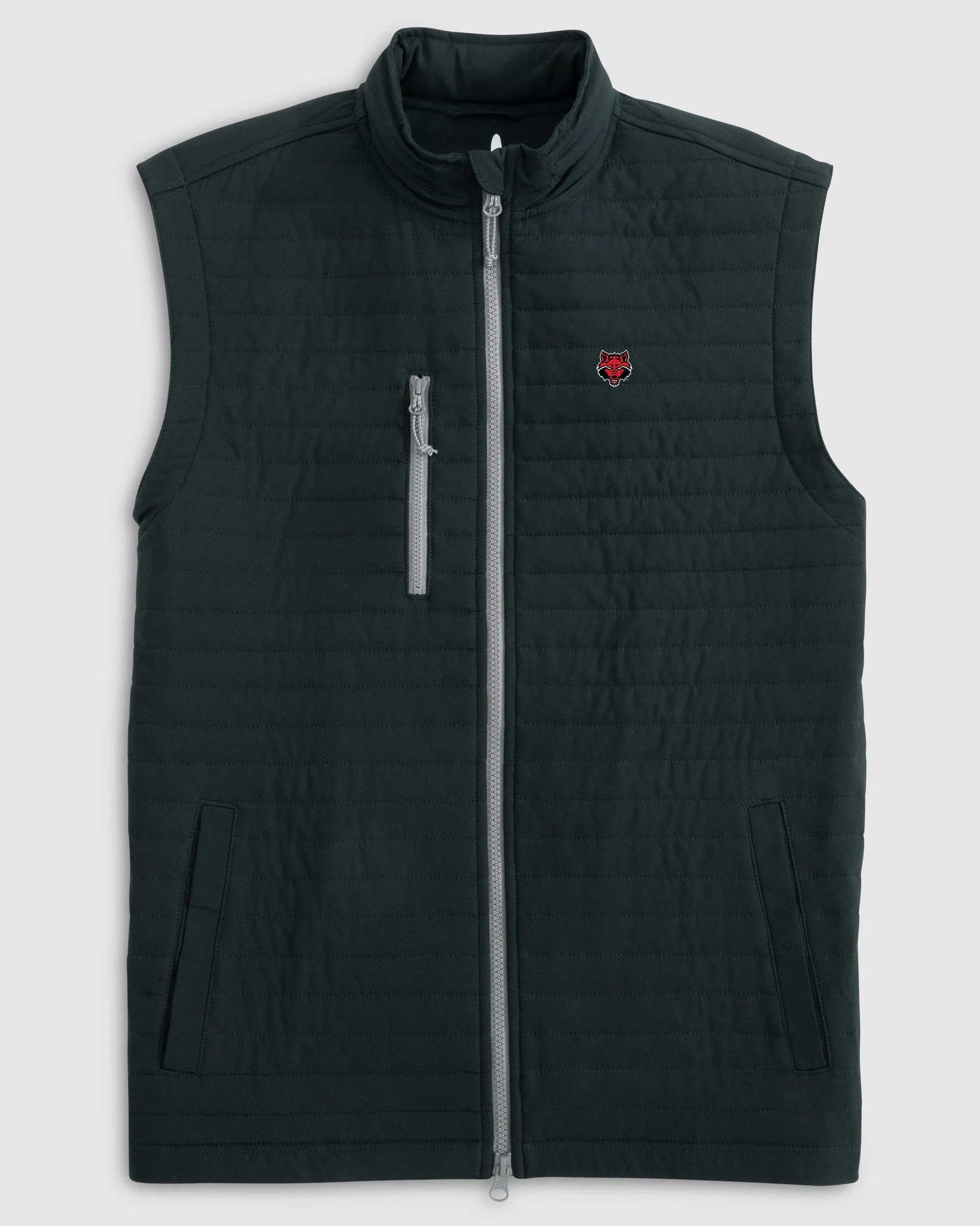 Arkansas State Crosswind Quilted Performance Vest