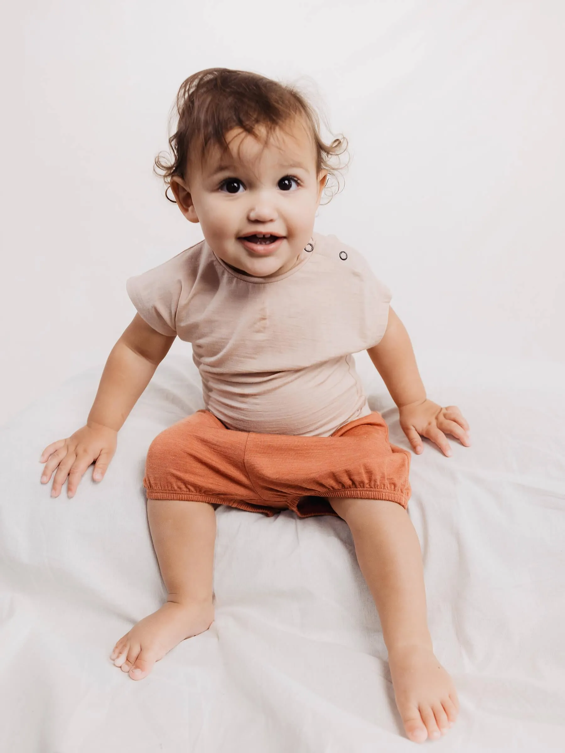 Baby Juniper Shorts Salmon