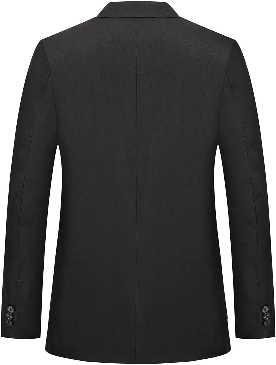 CHARTOU Men's Regular Fit 2 Button Tailored Business Blazer Lightweight Jacket Suit Coat