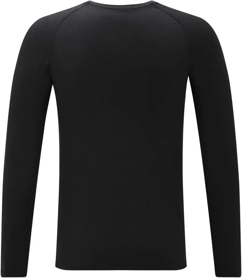 DEVOROPA Youth Boys Compression Thermal Shirt Long Sleeve Fleece Baselayer Soccer Baseball Undershirt