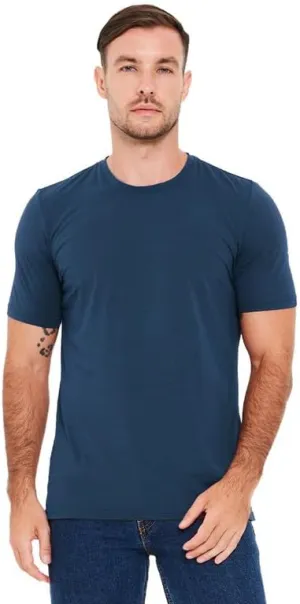 Essential T Shirts for Men - Performance Fabric, Wrinkle Resistant & Breathable