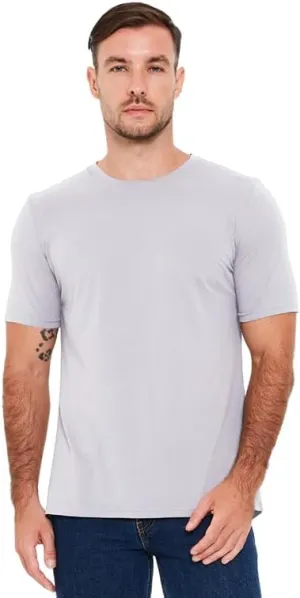 Essential T Shirts for Men - Performance Fabric, Wrinkle Resistant & Breathable