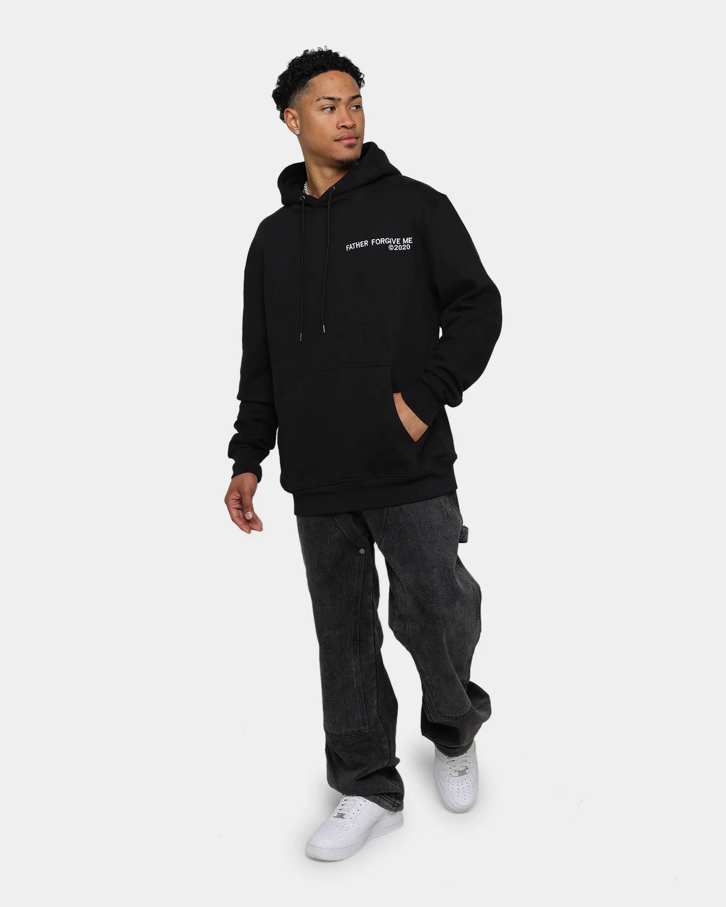 Father Forgive Me Father Forgive Me 2020 Hoodie Black