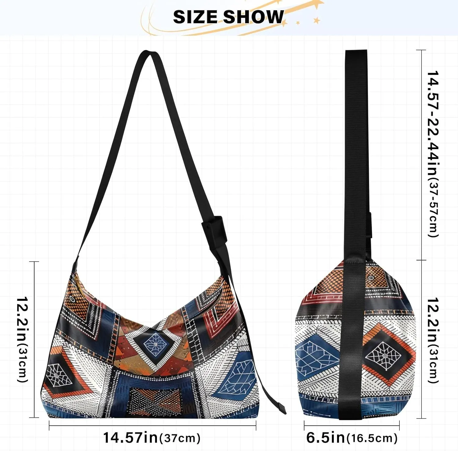 GAIGEO Raccoon Looks up at the Camera Adjustable Crossbody Bag, Vegan Leather Crossbody Bag, Travel Shoulder Bag for Men