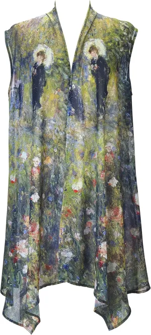 Galleria's Sheer Long Vests