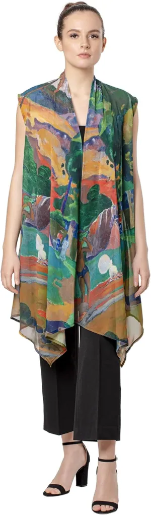 Galleria's Sheer Long Vests