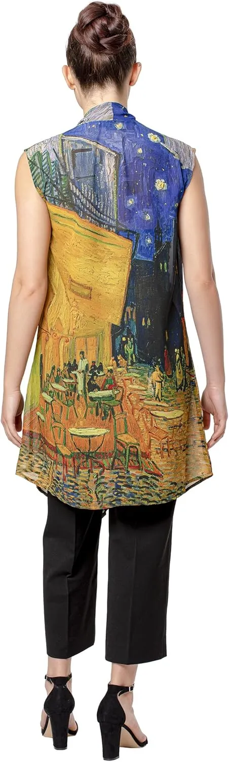 Galleria's Sheer Long Vests