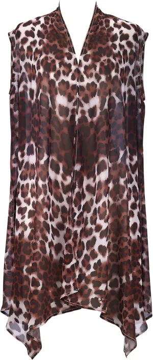 Galleria's Sheer Long Vests