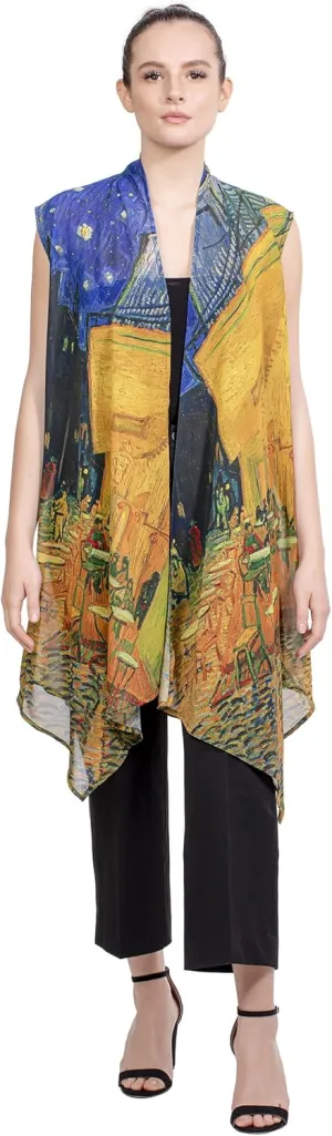 Galleria's Sheer Long Vests