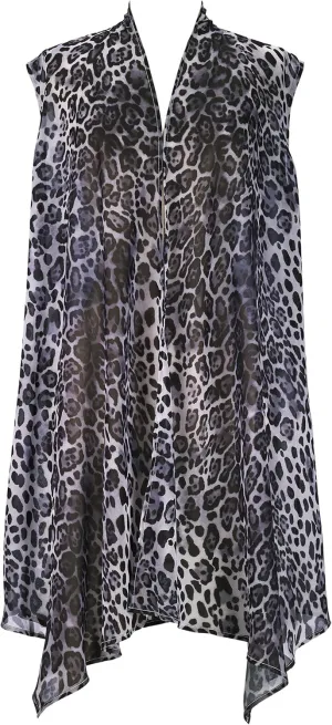 Galleria's Sheer Long Vests