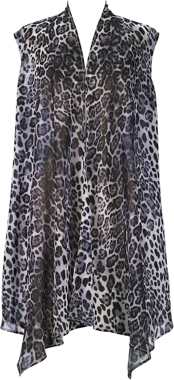 Galleria's Sheer Long Vests