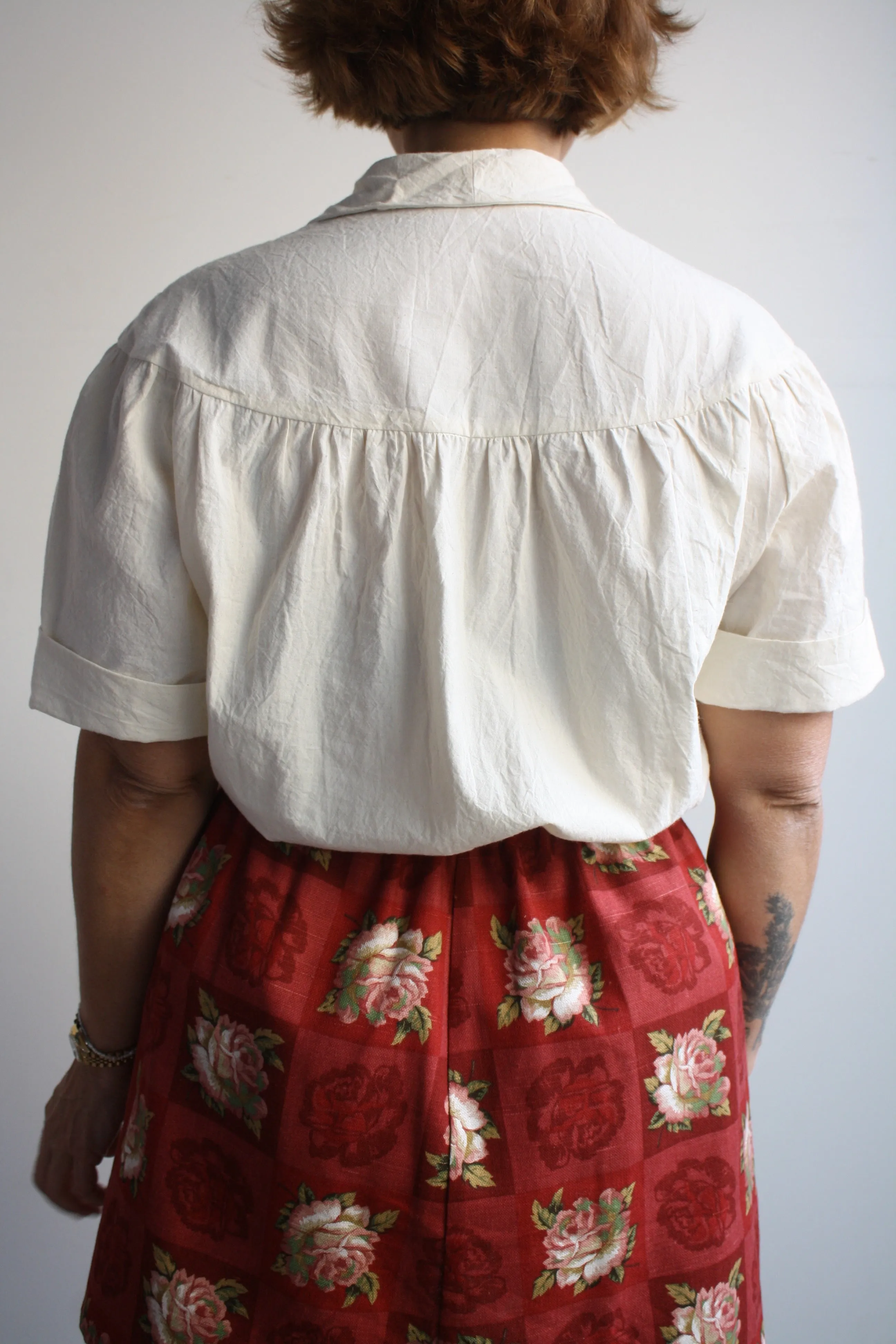 Gemma Blouse - Parchment