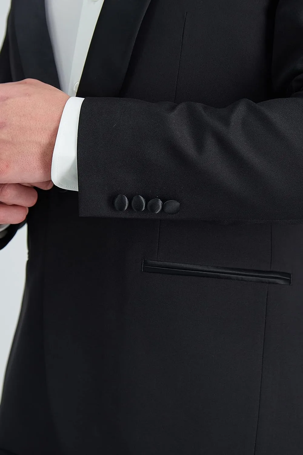 Haggar Men's Premium Comfort Tuxedo Dinner Jacket - Slim and Tailored Fits