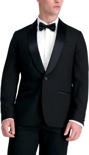 Haggar Men's Premium Comfort Tuxedo Dinner Jacket - Slim and Tailored Fits