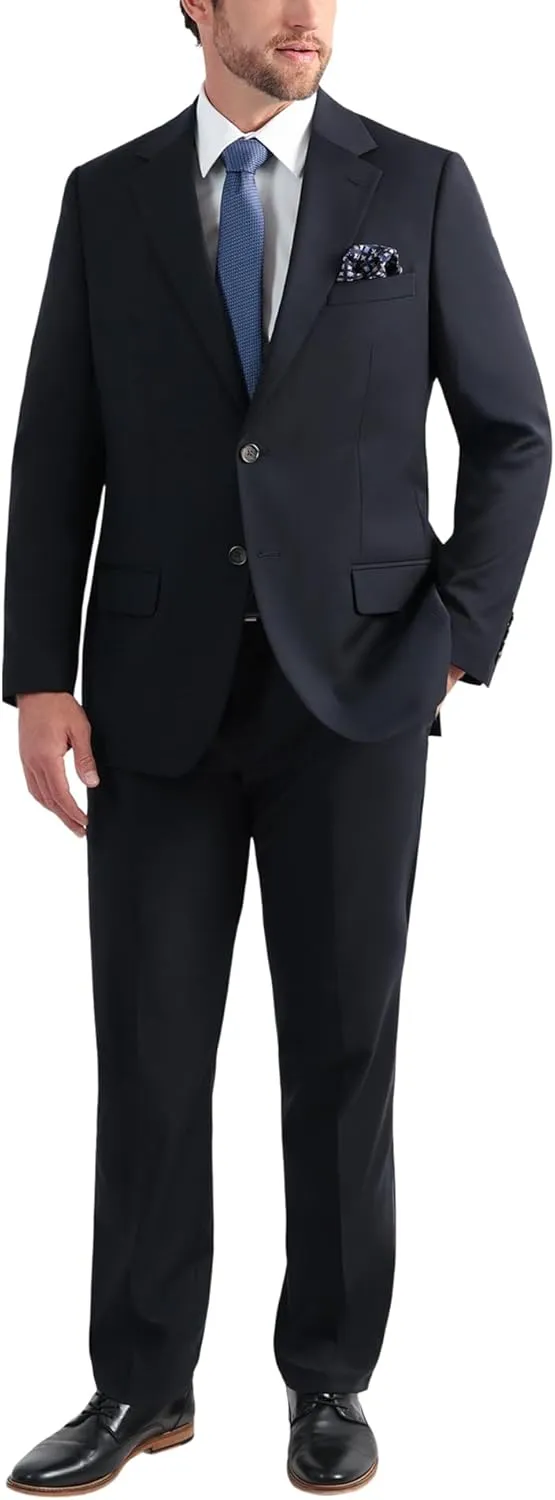 Hagger Men's JMH Premium Wool Tailored Fit Flat Front Suit Separates Pant