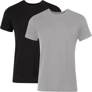 Hanes Men's Originals Supersoft T-Shirt, Viscose from Bamboo Undershirt, 2-Pack