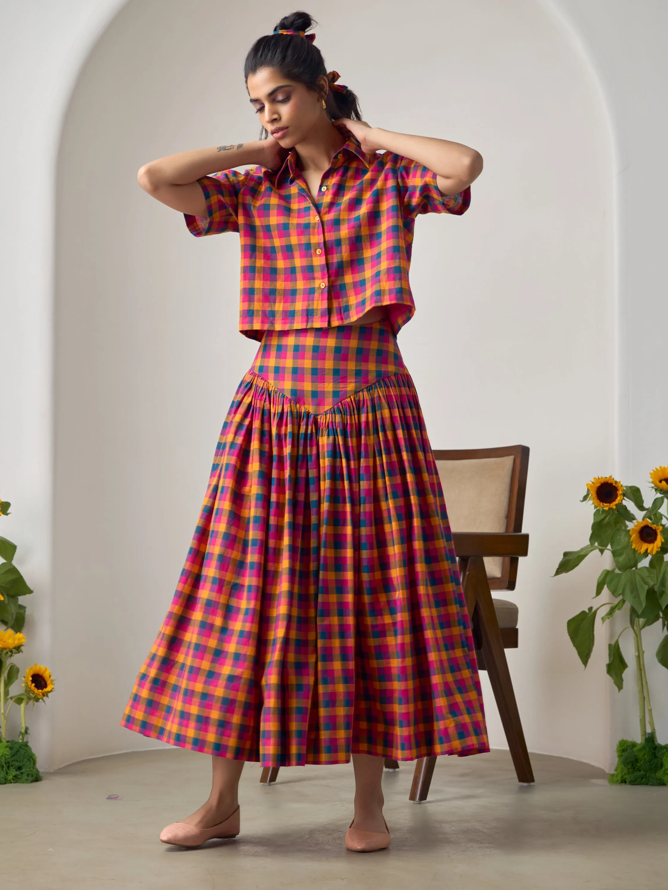 Janice Crop Shirt