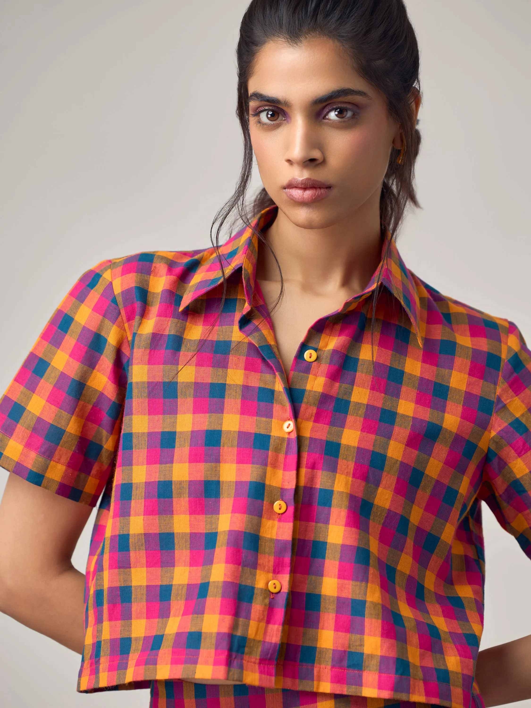 Janice Crop Shirt