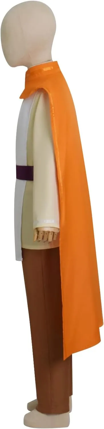 Kids Nubs Cosplay Costume Lys Solay Young Jedi Adventures Tunic Pants Robe Cloak Outfit with Belt Uniform for Halloween