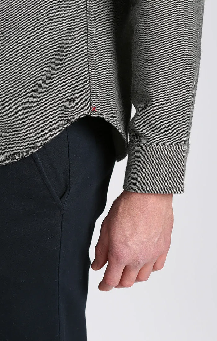 Manor Brushed Twill Flannel Shirt