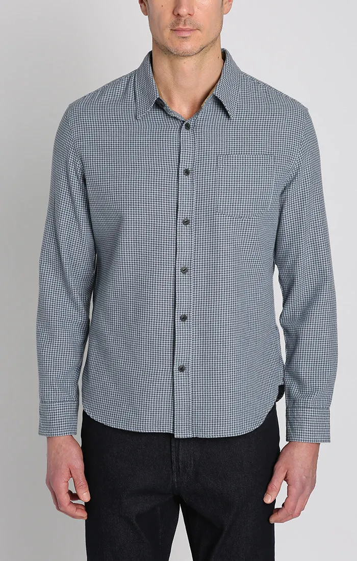 Manor Brushed Twill Flannel Shirt
