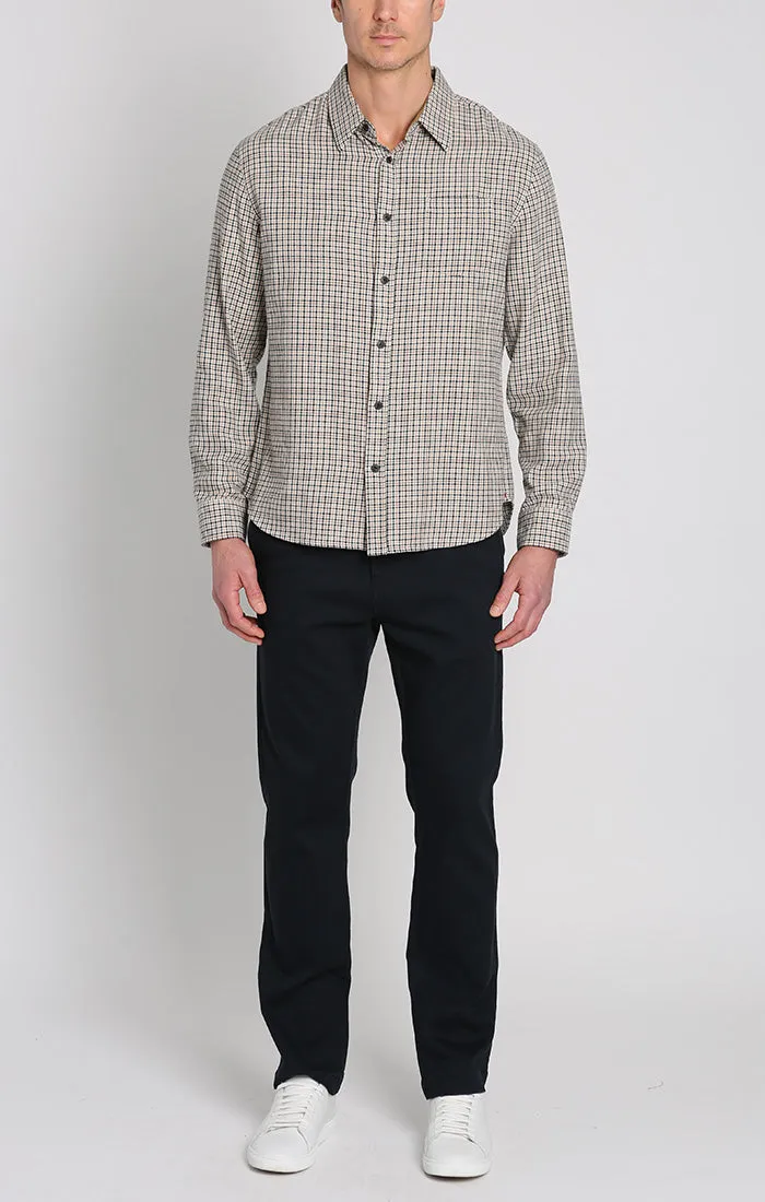 Manor Brushed Twill Flannel Shirt