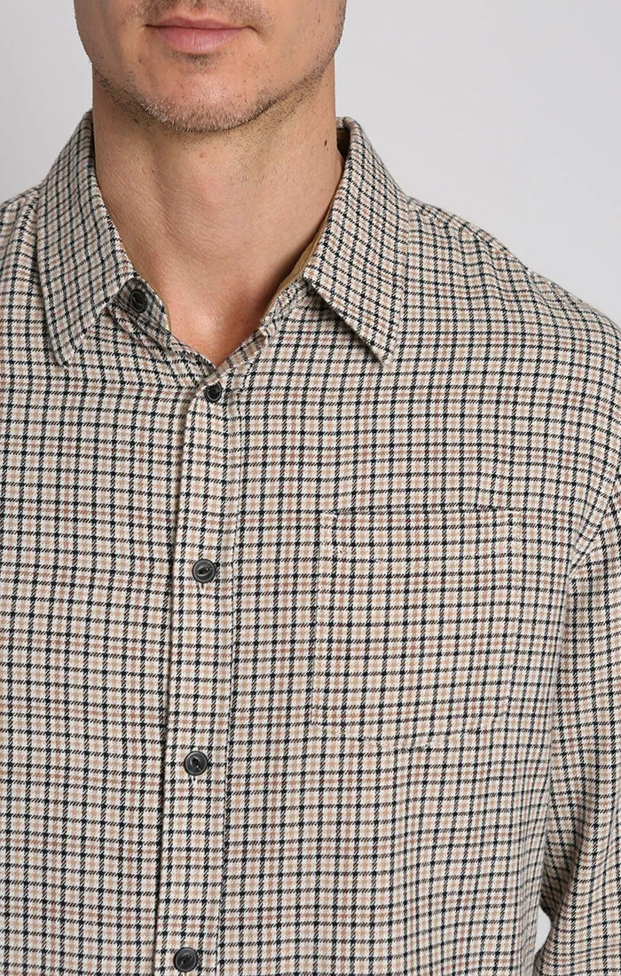 Manor Brushed Twill Flannel Shirt
