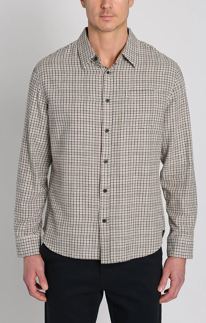 Manor Brushed Twill Flannel Shirt