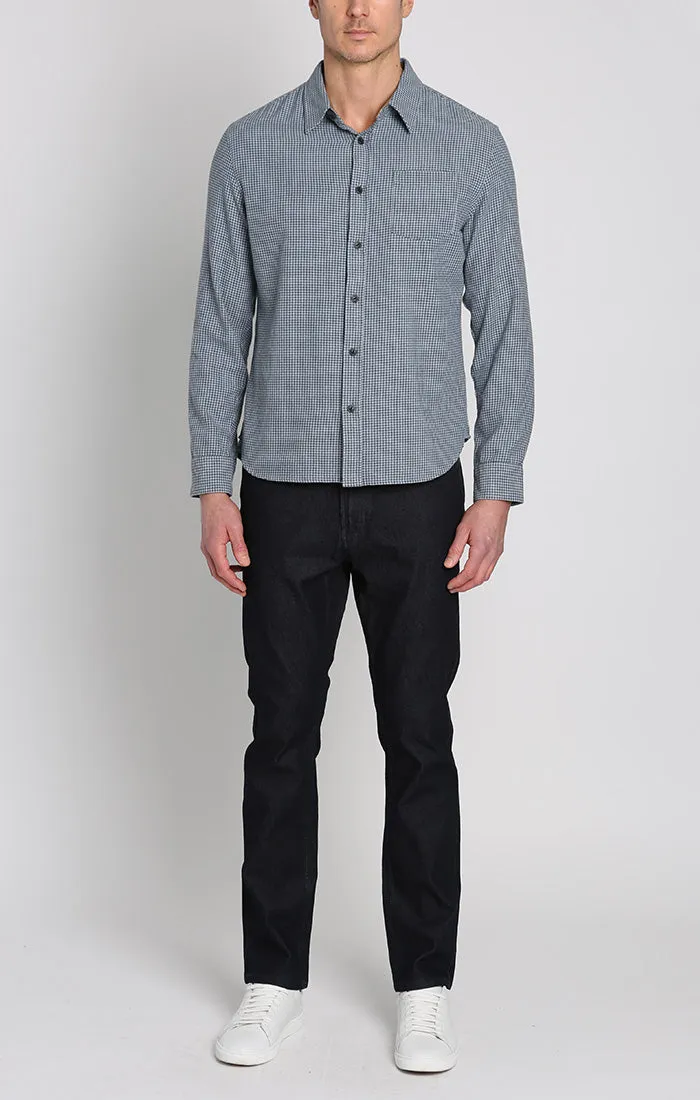 Manor Brushed Twill Flannel Shirt