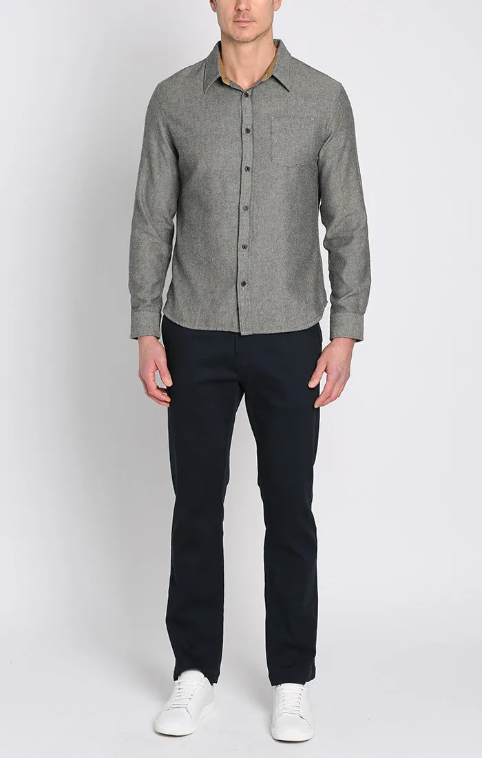 Manor Brushed Twill Flannel Shirt