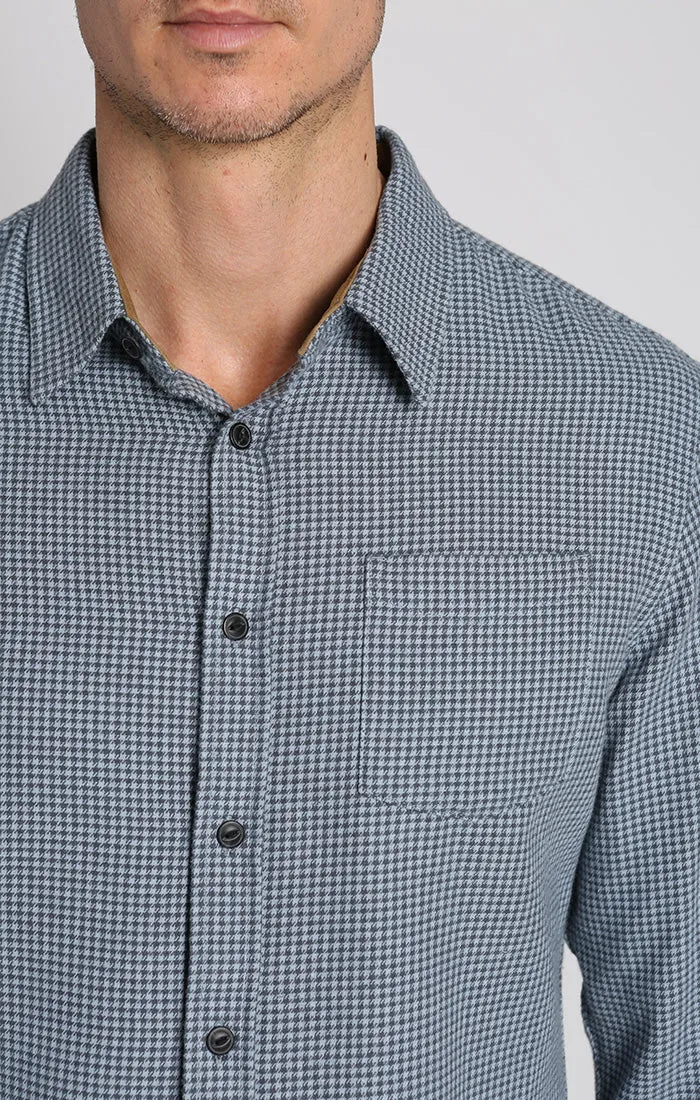 Manor Brushed Twill Flannel Shirt