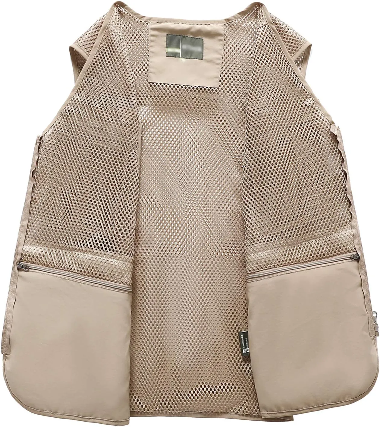 Mens Outdoor Fishing Vest Safari Travel Photography Vests Jacket Multi Pocket