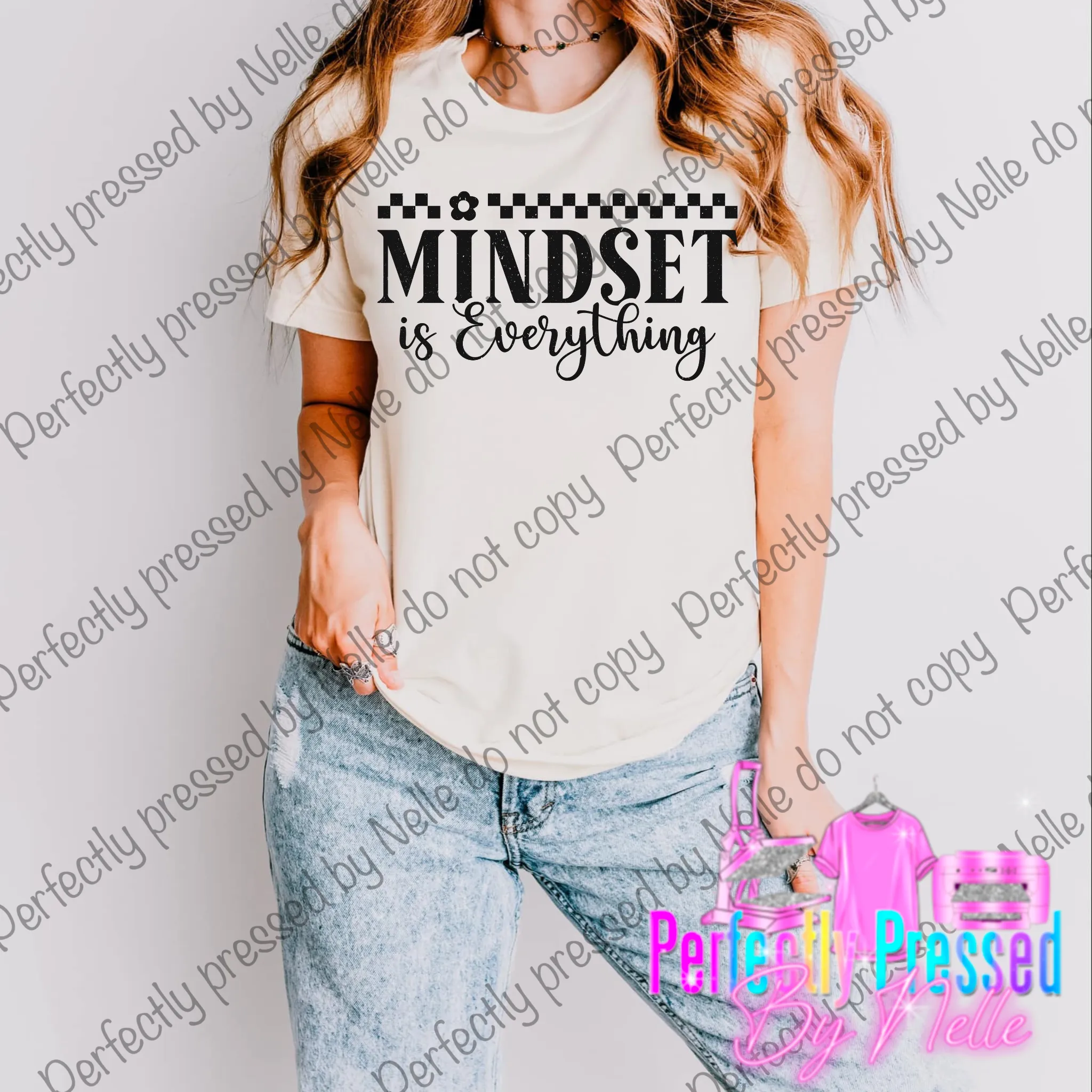 Mindset is everything (checkered)