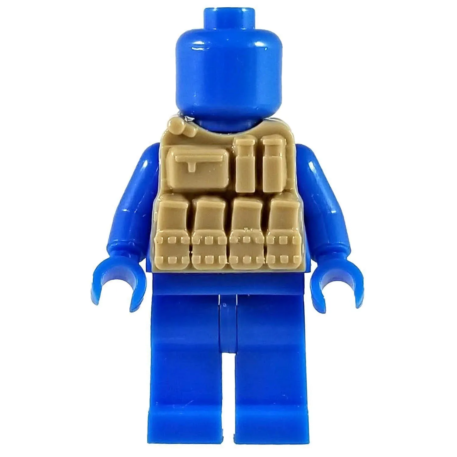 Minifig Tan Tactical Vest 3