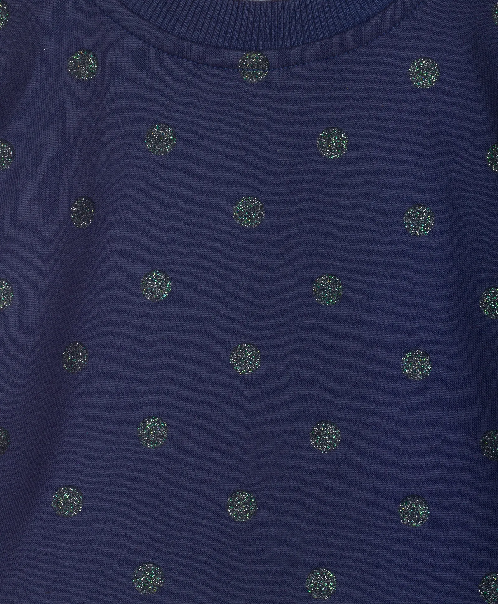 Navy tracksuit with all over glitter dots