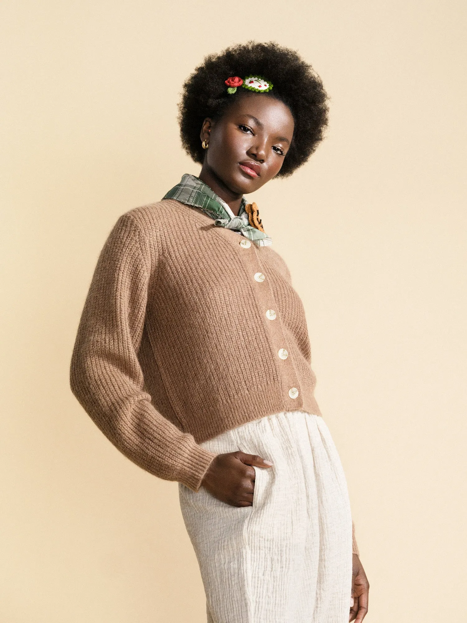Nia Shrunken Cardigan