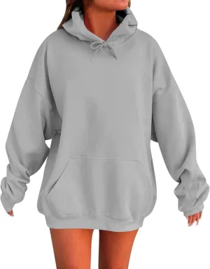 Oversized Hoodies for Women 2024 Christmas Cute Winter Long Sleeve Pullover Casual Comfy Loose Sweatshirt with Pocket