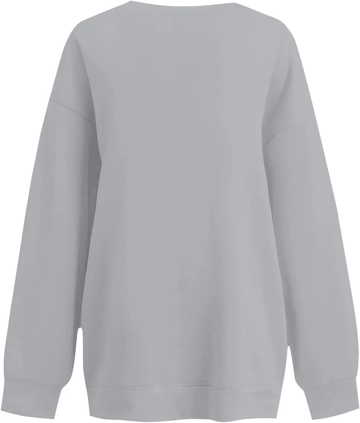 Oversized Sweatshirt for Women Crewneck Fleece Pullover Sweaters Loose Fit Plus Size Hoodie Comfy Fall Winter Tops