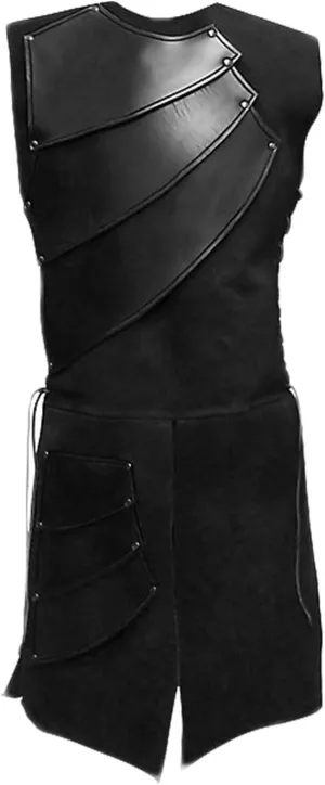 Pexlaxy Men's Medieval Sleeveless Waistcoats Costume Renaissance Victorian Waistcoats Vests