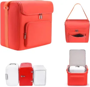 Portable mini fridge case/skincare fridge/Travel Makeup Bag Easy carry for Camping, Picnic,Car,Cosmetic & Skincare fridge case,Travel Case,Travel Makeup Bag
