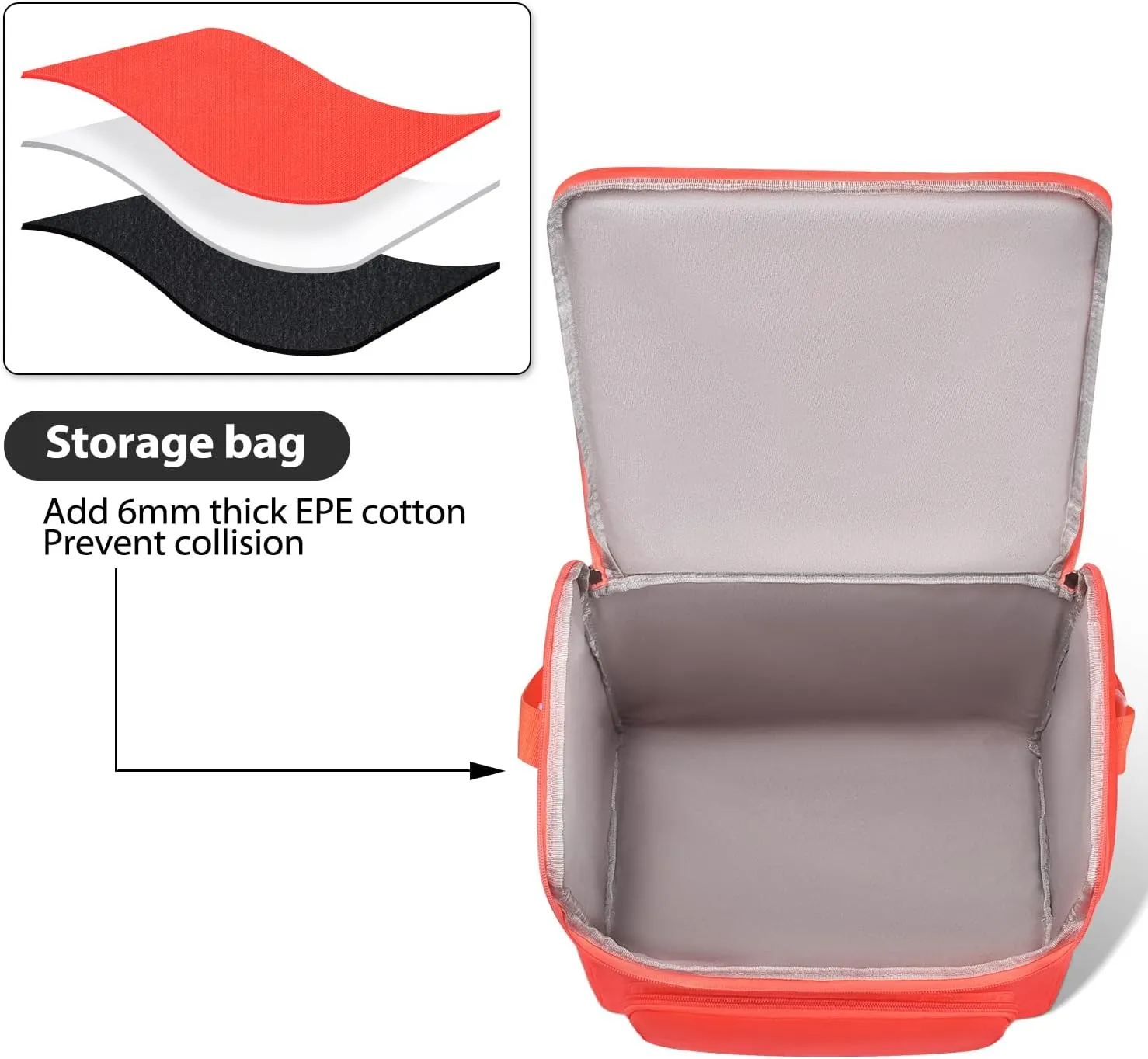 Portable mini fridge case/skincare fridge/Travel Makeup Bag Easy carry for Camping, Picnic,Car,Cosmetic & Skincare fridge case,Travel Case,Travel Makeup Bag