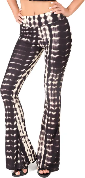 SATINA High Waisted Flare Leggings for Women - Yoga Pants for Women - Buttery Soft Bell Bottom Palazzo - Versatile Sizing