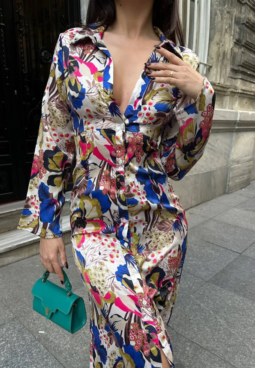 SB2079 i - Patterned Dress