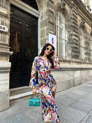 SB2079 i - Patterned Dress