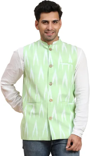 SKAVIJ Men's Casual Nehru Jacket Business Vests Lightweight Waistcoat Slim Fit Suit Vest