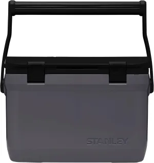 Stanley Adventure Outdoor Cooler 16 qt | Heavy Duty Outdoor Camping Cooler with Easy Carry Top Handle | 36 Hour Cooling Ice Chest for 21 Cans| BPA-Free | Charcoal